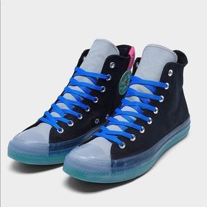 Converse CX HI Black Green/HyperPink